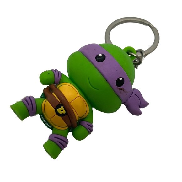 TMNT Teenage Mutant Ninja Turtles Set of 7 Keychains - Picture 6 of 11